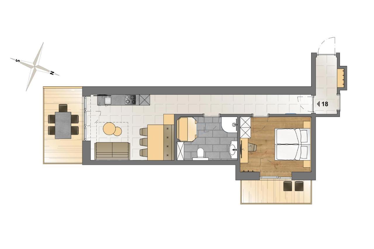 Apart-Hotel Alpinsonnenresidenz ฟิสส์ ภายนอก รูปภาพ